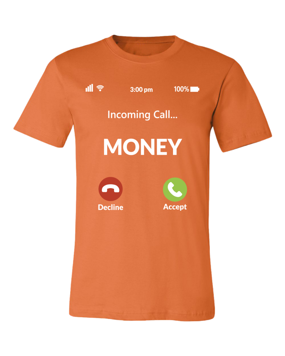 money calling t-shirt