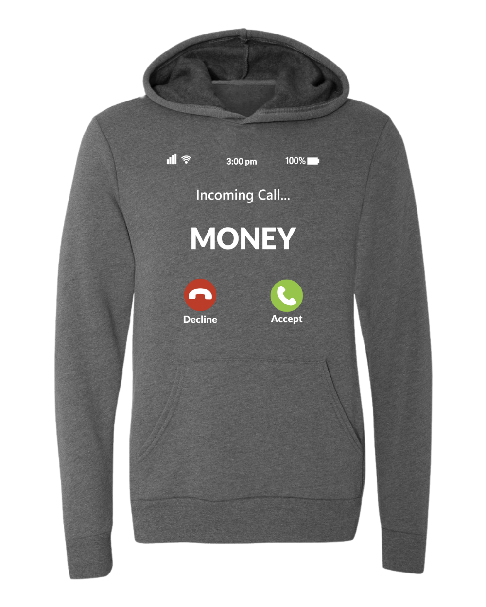 money calling hoodie