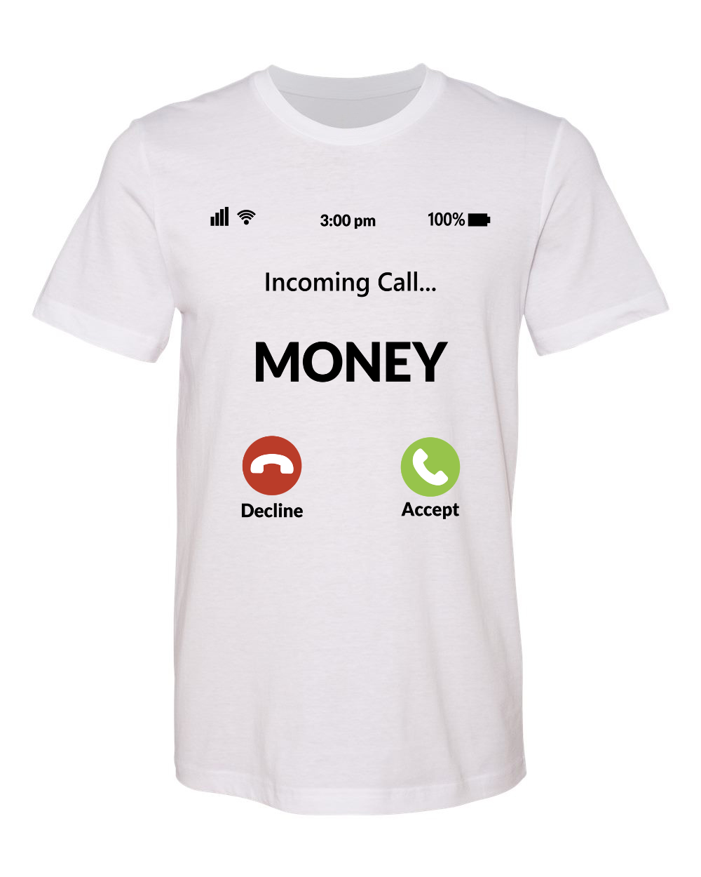 money calling t-shirt